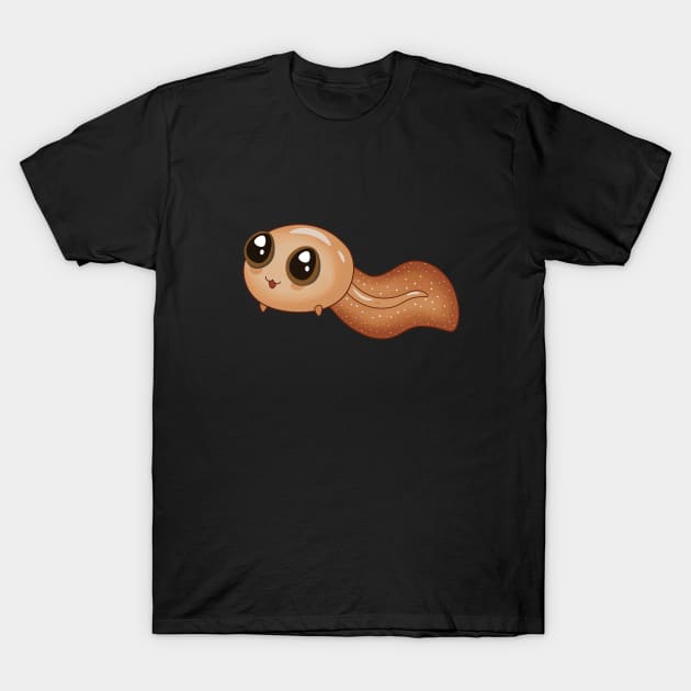 Brown tadpole T-Shirt by Purrfect